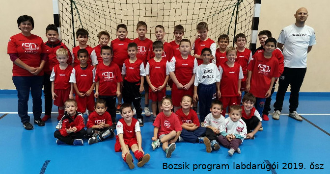 Bozsik program ifjú labdarúgói 2019. ősz